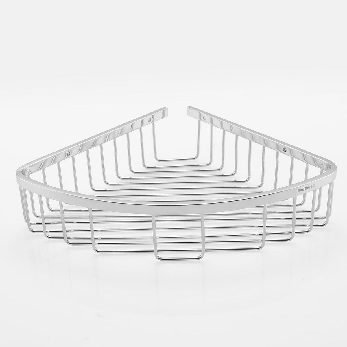 Eckdusche Edelstahlregal 20x20cm – Rostfrei & Modern