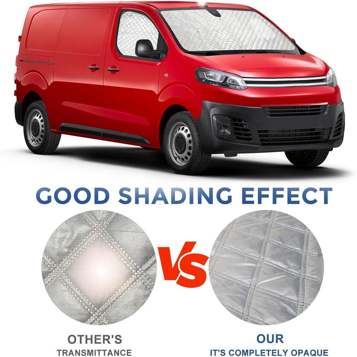 Thermomatte Fahrerhaus Innen für Citroen Jumpy, Opel Vivaro, Fiat Scudo