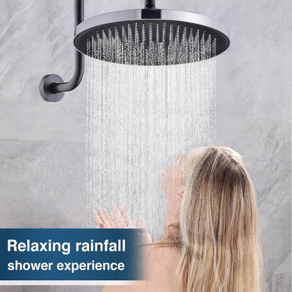 Großer Duschkopf Regendusche 12 Zoll Verstellbar Chrom