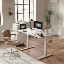FEZIBO Elektrischer Schreibtisch 120x60 cm höhenverstellbar