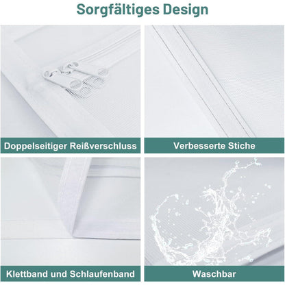 Katzengittertür verstärkt – Reißverschluss & kratzfest (120x220cm)