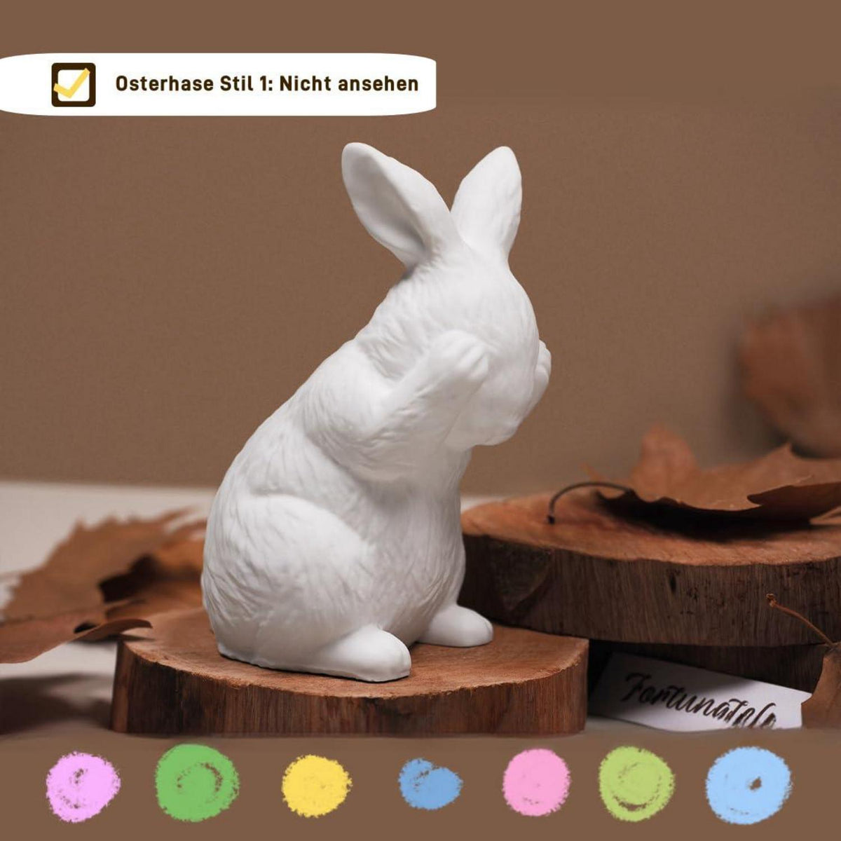 3 Silikonformen Hase Ostern – Gießformen für Kerzen & Gips