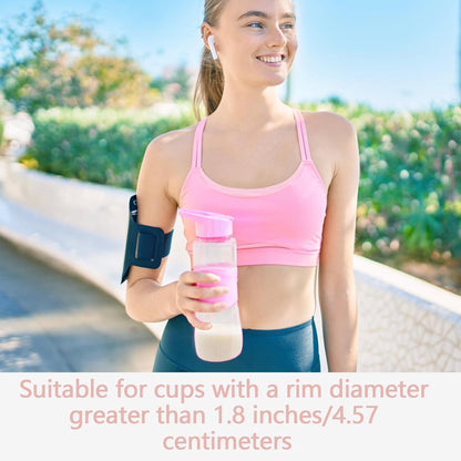 Protein Shake Balls Shaker Kugel 4er Set Tritan Material weiß rosa