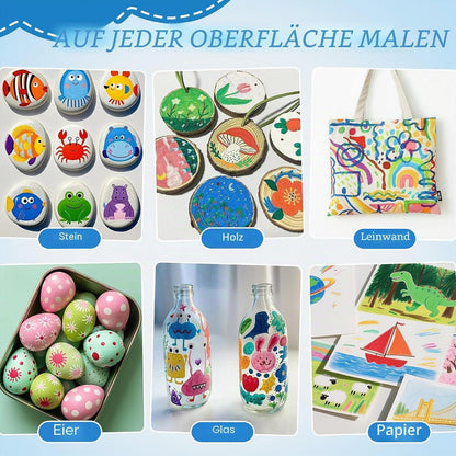 Acrylstifte Set 168 Farben – Vielseitige Marker für Kunst & DIY