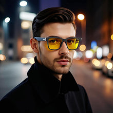 Perkanion Herren Sonnenbrille Polarisiert UV400 Gelb