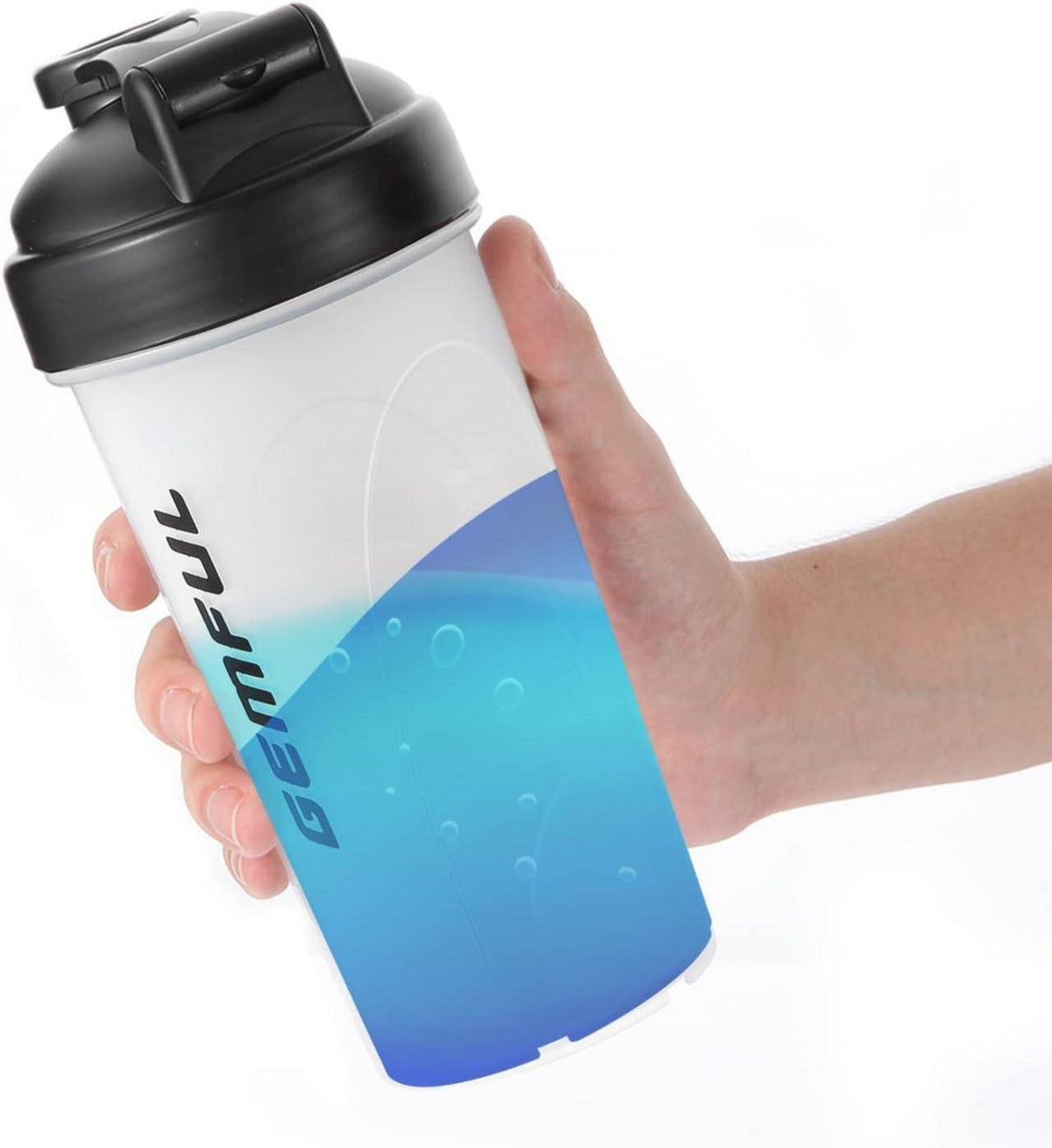 BPA-freier Eiweiß Shaker für Proteinshakes & Fitness-Training, 2x