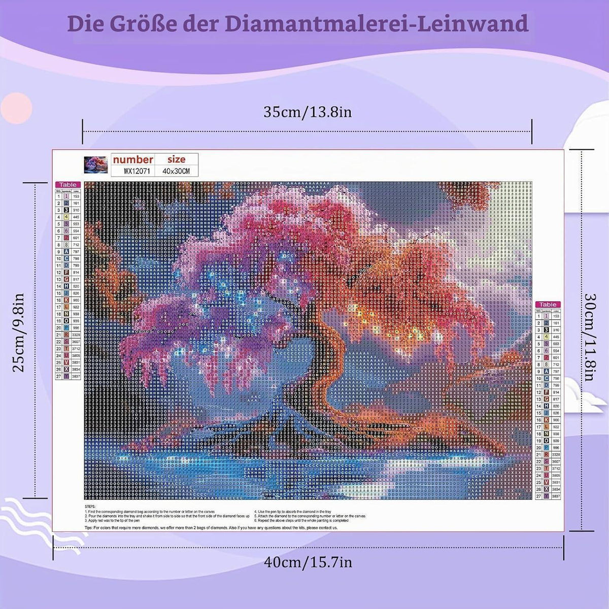 5D Diamantmalerei Baum des Lebens – DIY Wandbild für Erwachsene