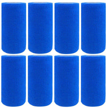 8x Selbstklebende Verband Bandage 10cm x 4,5m – Elastische Fixierbinde