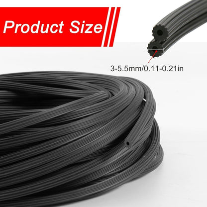 Gummi Kederband 4mm – 20m für Fliegengitter & Spannrahmen