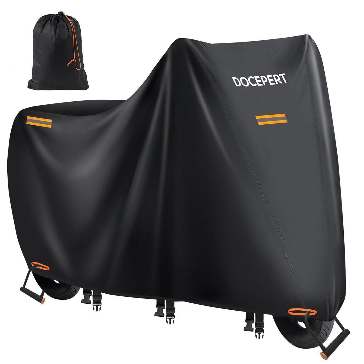 Motorrad Abdeckplane XXL Wasserdicht mit Reflektoren