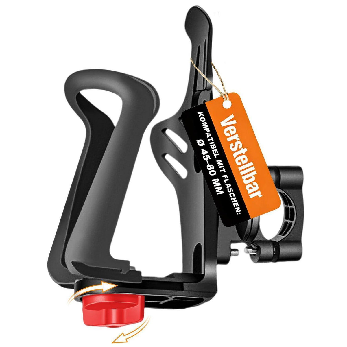 Drehbarer Fahrrad Flaschenhalter für E-Bike & Co.