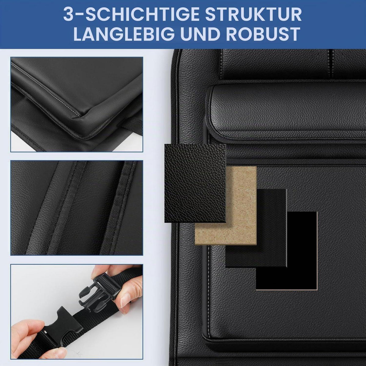 Rückenlehnen Organizer VW T5 T6 T6.1 California – Stauraum für Reisen