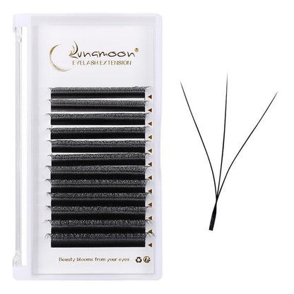 3D Volumen Wimpern Extension 14mm – Vorgefächert & Zeitsparend