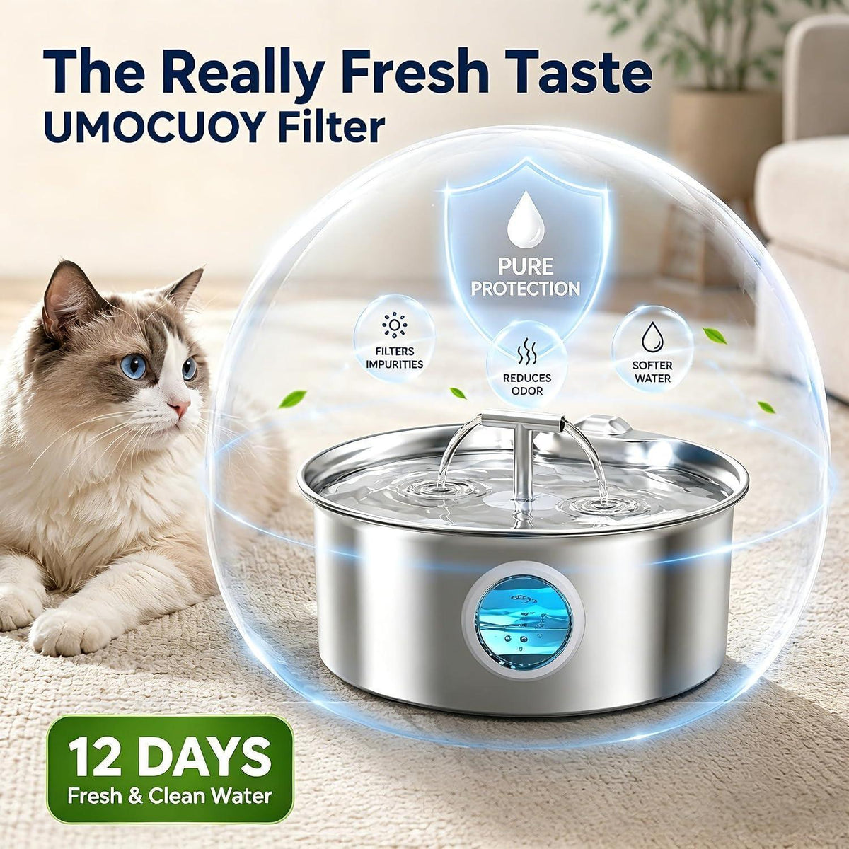 Katzenbrunnen Filter 12er Pack – Für sauberes Trinkwasser