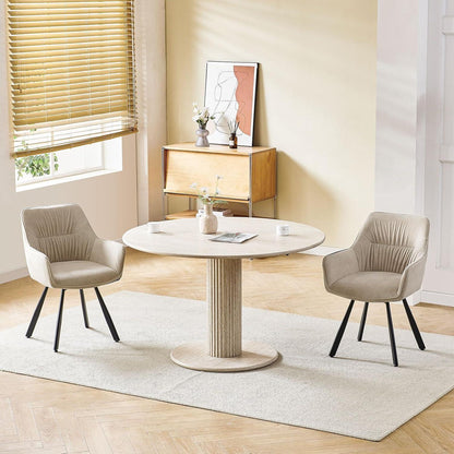 Drehbare Esszimmerstühle Set 6 | Ergonomisch & Komfortabel