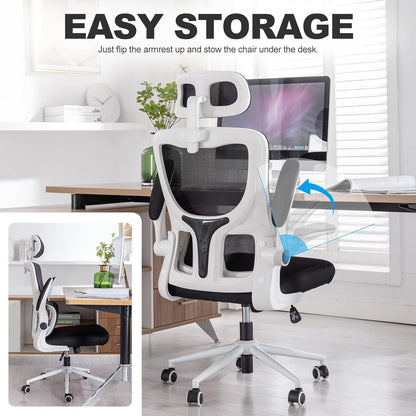 Ergonomischer Bürostuhl mit Wippfunktion und