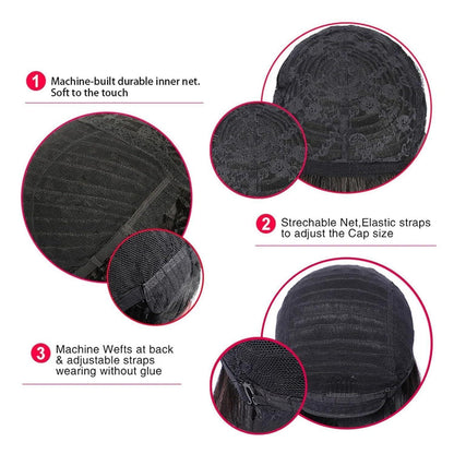 Glueless Perücke Gerade Lang 30 Zoll HD Spitze Front Perücke