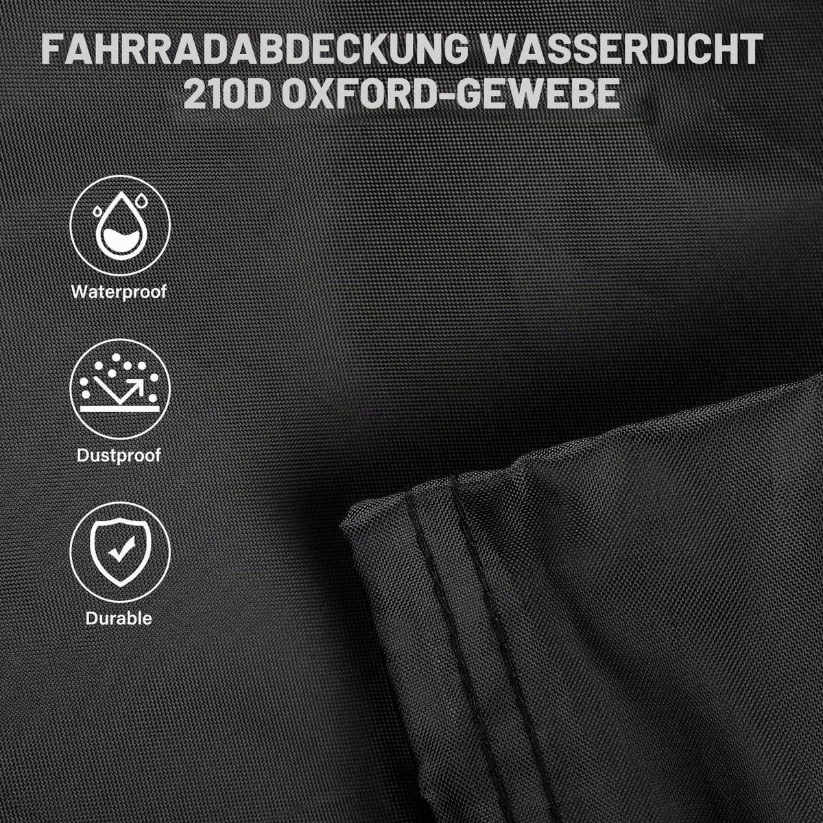 Wasserdichte Fahrradhülle – Schutzhülle für Heimtrainer & Outdoor