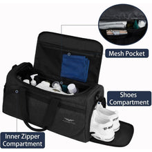 Sport- und Reisetasche 50L mit Schuhfach, wasserdicht