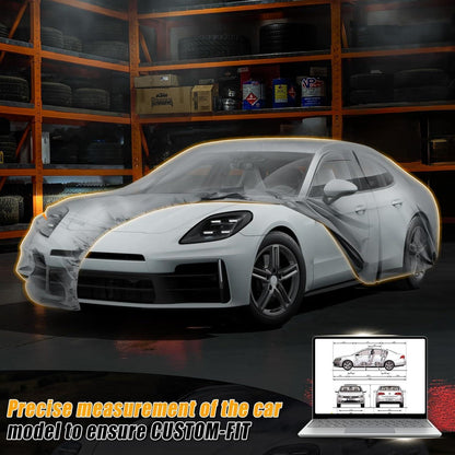 Wasserdichte Autoabdeckung für Porsche Panamera 2014-2025