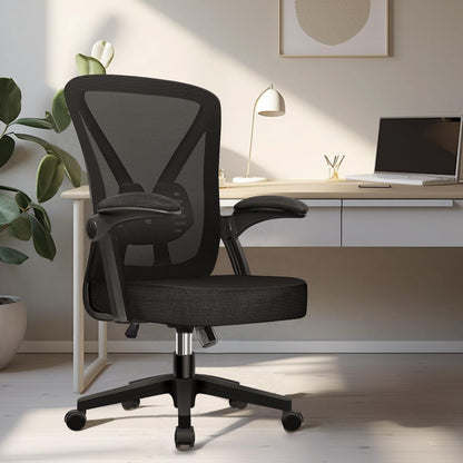 Hinonde Bürostuhl mit Hochklappbaren Armlehnen, ergonomisch