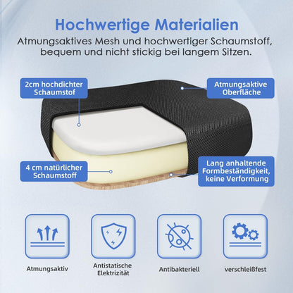 Bürostuhl mit Hochklappbaren Armlehnen und