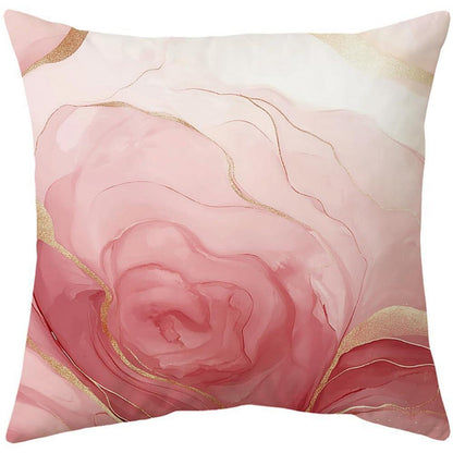 4er Set Kissenbezüge 45x45 Rosa – Modern & Weich