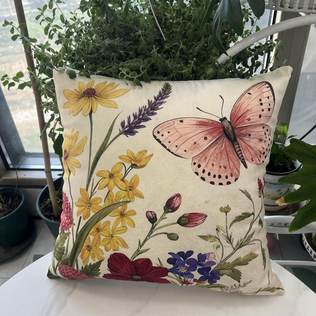 Samt Kissenbezüge 45x45 Set - Weiche Dekokissen für Zuhause