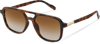 Polarisierte Retro-Sonnenbrille UV400 für Damen und Herren