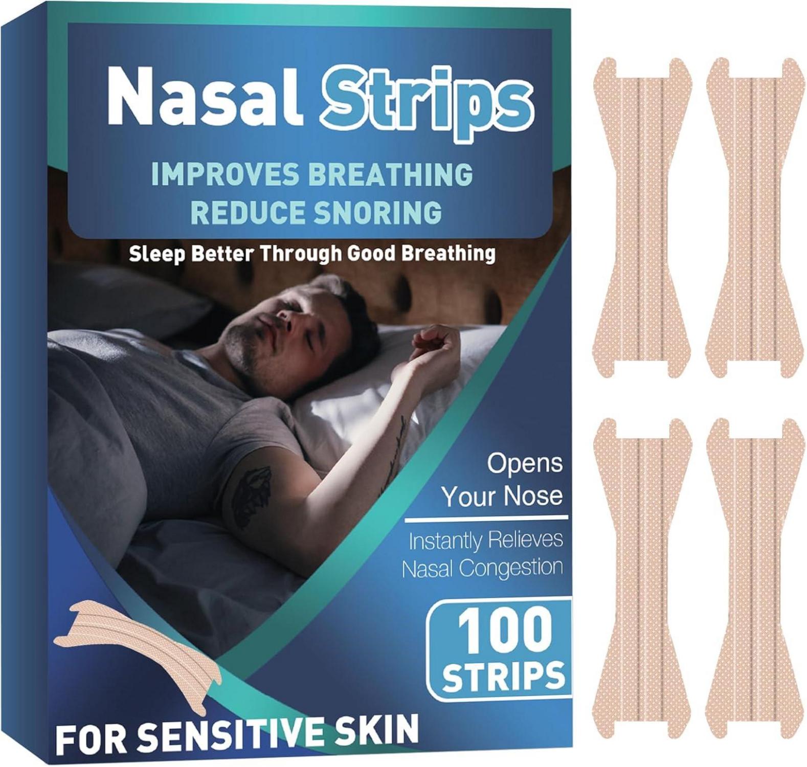 Nasenpflaster Anti Schnarch 100 Count Lindern Verstopfte Nase