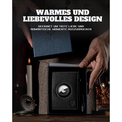 Geldbörse Herren Airtag mit XL Münzfach & RFID Schutz