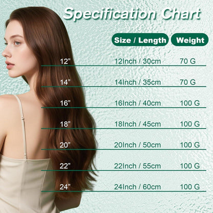 Blond Echthaar Tressen – Remy Menschenhaar 50cm