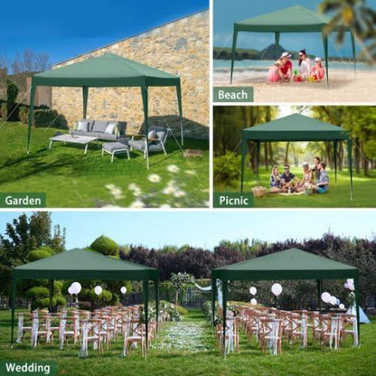 3x3m Gazebo – Wasserdicht, UV-Schutz für Garten & Events