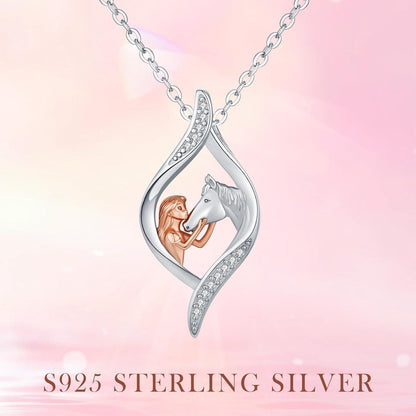 925 Sterling Silber Tier Halskette für Damen & Mädchen
