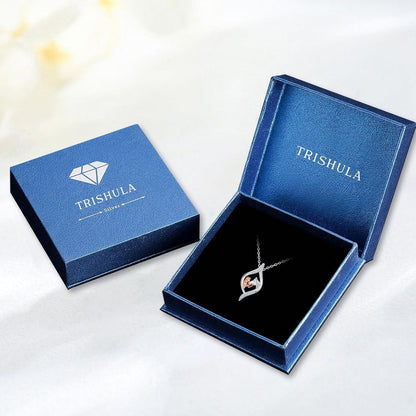 925 Sterling Silber Tier Halskette für Damen & Mädchen