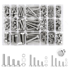 Sechskantschrauben Set Edelstahl A2 M5 M6 M8 mit Muttern & Scheiben