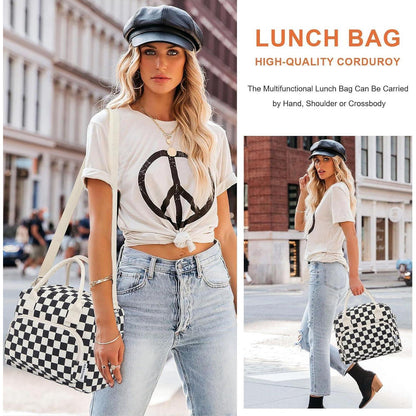 Isolierte Kühltasche 12L – Cord Lunchbox für Arbeit, Picknick & Reisen