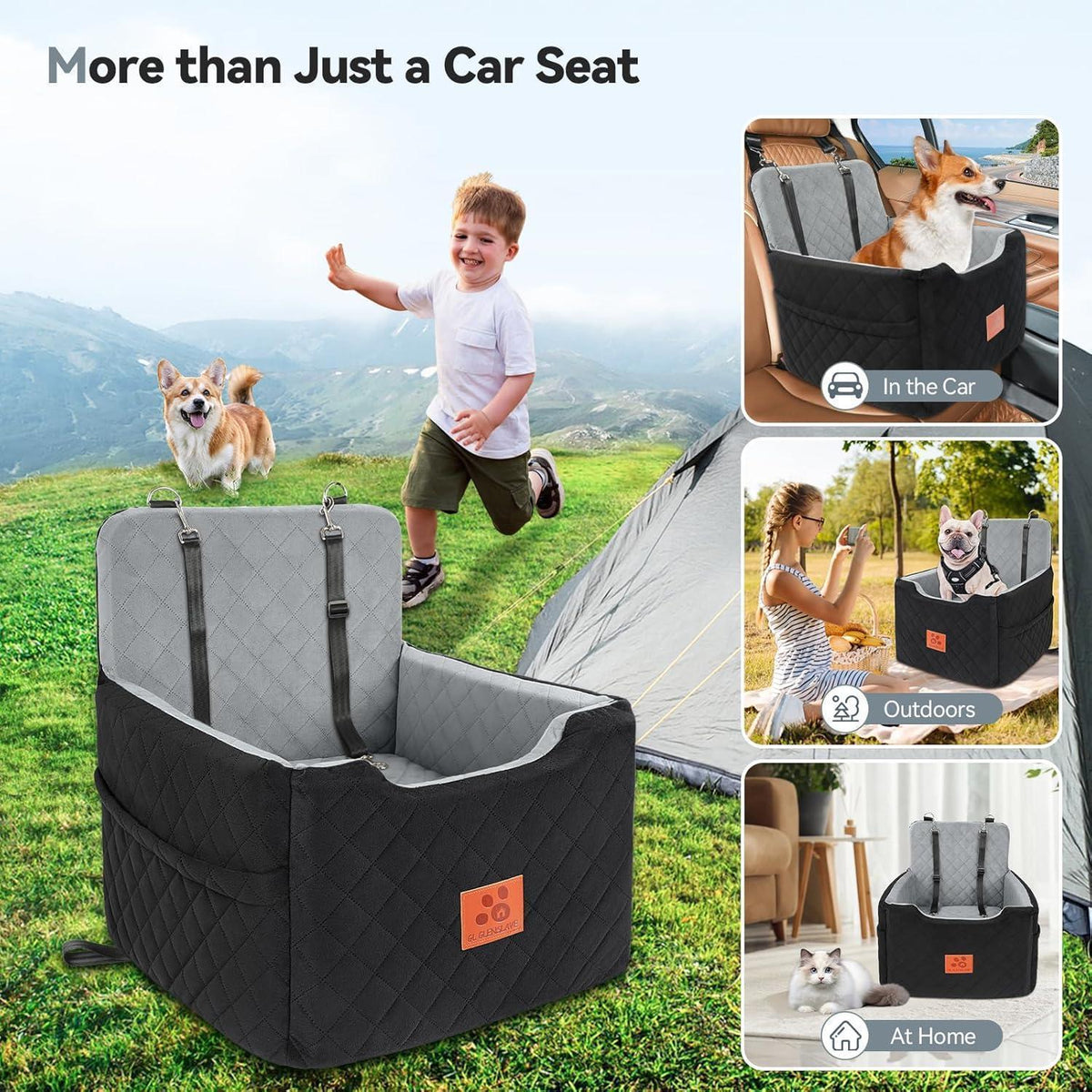 Hunde Autositz für kleine Hunde – Abnehmbar & Waschbar