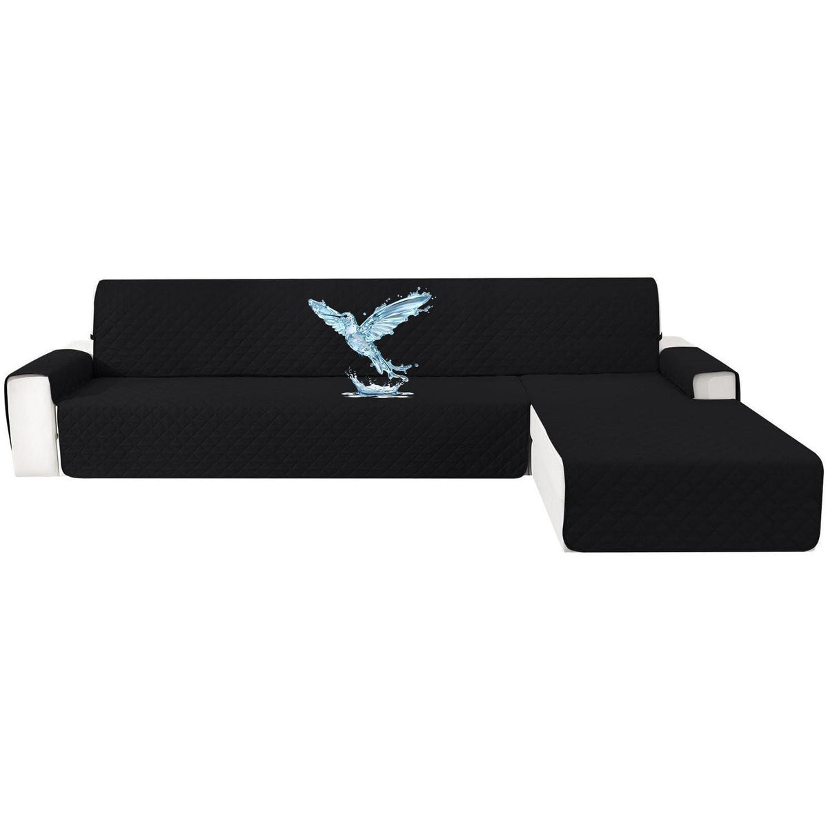 Wasserdichter Sofaüberzug L-Form 2 Sitzer – Rutschfest & Waschbar