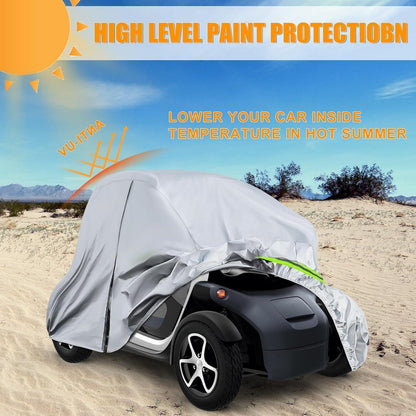 Autoabdeckung Vollgarage für Renault Twizy 2012-2023, Wasserdicht & Atmungsaktiv