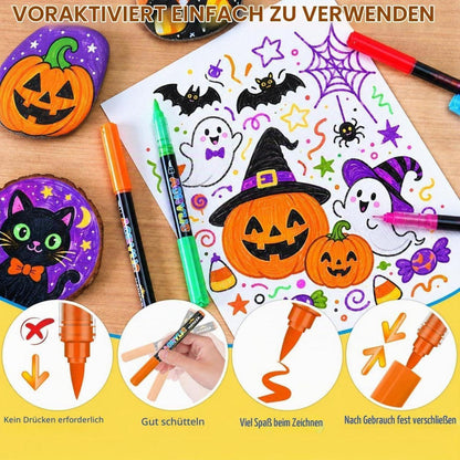 Acrylstifte Set 162 Farben – Wasserfest für Stein, Holz & mehr