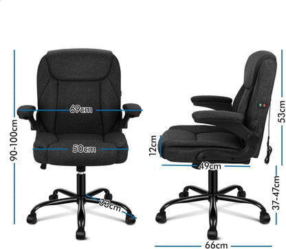Ergonomischer Gaming Bürostuhl mit Massagefunktion und 150kg