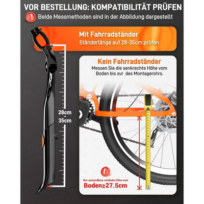 Höhenverstellbarer Fahrradständer 24-29 Zoll Aluminiumlegierung