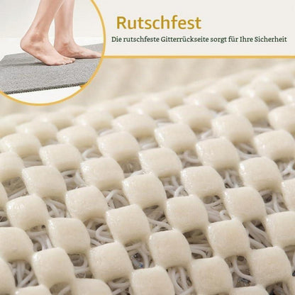 Rutschfeste Duschmatte PVC Luffa 90x120cm – Schnelltrocknend