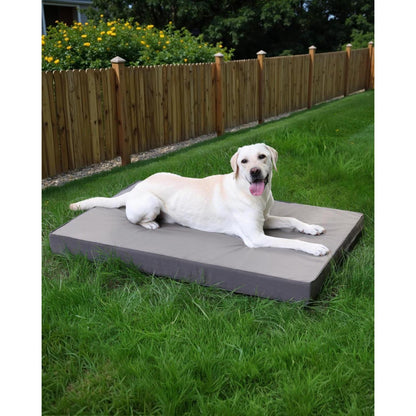 Orthopädisches Hundebett Groß, Wasserdicht Grau – Komfort & Halt