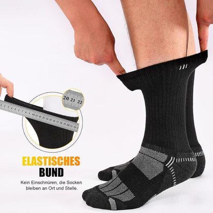 Herren Socken 5er Pack – Gepolstert, Atmungsaktiv & Vielseitig