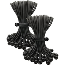 25cm Spanngummis mit Kugel – 100er Set für Zelt & Plane