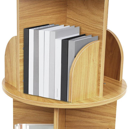 Drehbares Kinderbücherregal mit 3 Ebenen, Holz