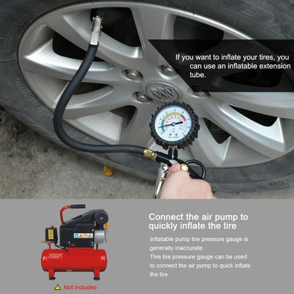 Reifenfüll-Messgerät 220PSI mit Ventilkernwerkzeug