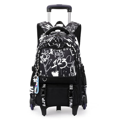 Schulrucksack mit Rollen für Kinder – Trolley Schultasche